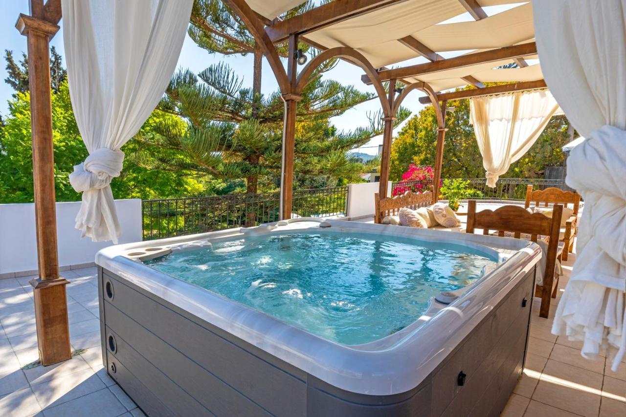 Anna'S Brilliant Villa In Ialysos Ngoại thất bức ảnh